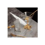 daisyglass Lav Cam Lüx Gold Ayaklı Kase 6'lı Magnolia Dondurmalık MGNL6