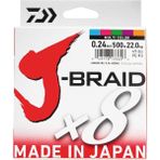 Daiwa J-Braid 8B 500 m Multi Color Misina