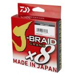 Daiwa J-Braid Grand x8 Gray-Light İp Olta Misinası 135 MT Gray-Light-0.16 MM