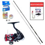 Daiwa New Legalis Seabass 2.72m 14-42gr&Daiwa Ninja 23 LT 4000 C Spin Seti