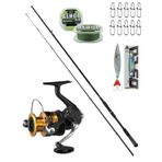 Daiwa RX Lure 270Cm 10-35Gr Shimano FX 4000 Spin Olta Takımı Seti