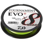Daiwa Tournament EVO+ 8B Chartreuse İp Misina 135 mt CHARTREUSE-0,18 MM