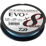 Daiwa Tournament EVO+ 8B Multi Color İp Misina 300m 0.20mm