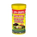 Dajana Spirulina ve Chlorella Flakes 250+50 ml 60 gr Akvaryum Balık Yemi