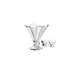 Dajar 2 Dondurma Kasesi Jonquille 200 ml Paşabahçe, Cam, Şeffaf, 11,9 x 11,9 x 12,5 cm, 2 Adet