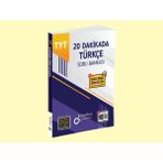 Dakika Tyt 20 Dakikada Türkçe Kurumsal Soru Bankası