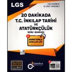 Dakika Yayınları - 20 Dakikada 8. Sınıf LGS İnkılap Tarihi Soru Bankası