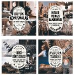 Dakikalar İçinde Avrupa Tarihi - İkinci Dünya Savaşı -Hitler ve Nazi Almanyası - Büyük Konuşmalar 4 Kitap - yok