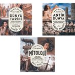 Dakikalar İçinde Dünya Tarihi - Antik Dünya - Mitoloji - 3 Kitap