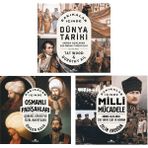 Dakikalar Icinde Dunya Tarihi + Osmanli Padisahlari + Milli Mucadele (3 Kitap)