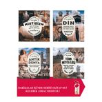 Dakikalar İçinde Mistisizm - Din - Antik Dünya - Türk Mitolojisi 4 Kitap Set Kelebek Ayraç Hediyeli