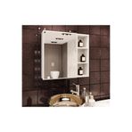 DAKORA HOME Bas-Aç Kapaklı Banyo Dolabı Aynalı Üst Modülü 65x60x15 CM.