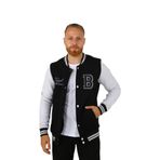 Daksel Siyah-Melanj Erkek Kolej Regular Fit Ceket, L