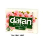 Dalan 110 gr Gül Tekli Beyaz Sabun
