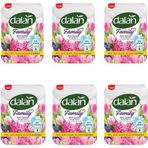 Dalan 4x75 gr 6'lı Family Bahar Çiçekleri Sıvı Sabun