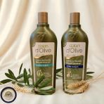 Dalan D Olive Kepek Karşıtı ve Hacim Veren Aynı Anda Doğal Zeytinyağlı Besleyici Şampuan 400 Ml*2 - Kepek Karşıtı ve Hacim Veren