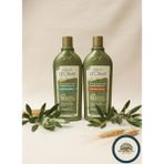 Dalan D Olive Onarıcı Bakım ve Hacim Veren Aynı Anda Doğal Zeytinyağlı Besleyici Şampuan 400 Ml*2