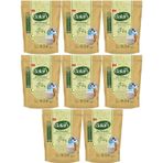 Dalan Doğal Granül Sabun Tozu,%100 Zeytinyağlı, Bebekler İçin, 1 kg, 8'li Set