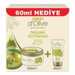 Dalan D'olive 250 ml + 60 ml Organik Zeytinyağı Besleyici Krem Seti
