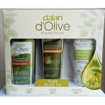 Dalan D'olive 850 ml Saç Bakım Seti ve Vücut Kremi