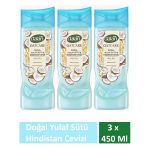 Dalan Duş Jeli Oatcare Yulaf Sütü Ve Hindistan Cevizi 450 Ml X 3 Adet