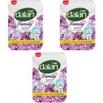 Dalan Famıly Sabun Leylak 3'lü Paket 75X4 gr Leylak Buketi Sabun