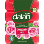 Dalan Organik Gül Gliserinli Banyo & Duş Sabunu 4x150 gr