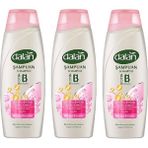 Dalan Şampuan Tüm Saç Tipleri İçin Güçlü ve Parlak Bakım 450 ml x 3 Adet Vegan Formül