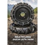 DALAZ MAKİNA DALAZ, KAAN CP 230 ÇAPA MAKİNASI UYUMLU DOLGU,KAUÇUK YENİ NESİL LASTİK 400X8