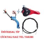Dalaz Makina DALAZ,HYUNDAİ Çapa Makinesi UYUMLU GAZ KOLU,GAZ TELİ TAKIM,SIKTIRMALI