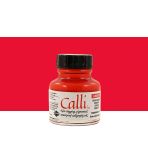 Daler Rowney 073 Scarlet 29.5 ml Kaligrafi Kalem Calli Mürekkebi
