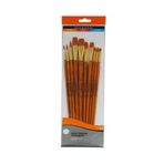 Daler Rowney 110 Simply Gold Taklon Synthetic 10'lu Fırça Seti