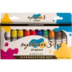 Daler Rowney 152306 10x22 ml System 3 Akrilik Boya