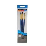 Daler Rowney 209167 Simply Natural Hair Deve Kılı 3'lü Fırça Seti