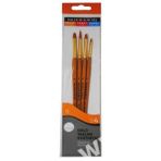 Daler Rowney 403 Gold Taklon Synthetıc 4'lü Fırça Seti