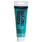 Daler Rowney 719 Metalic Green 120 ml Akrilik Boya