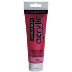 Daler Rowney 720 Metalic Red 120 ml Akrilik Boya