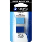 Daler Rowney Aquafine 2'li Cobalt Blue-Phthalo Blue Sulu Boya Tablet