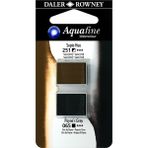 Daler Rowney Aquafine 2'li Sepia Hue ve Payne's Grey Taş Sulu Boya Seti