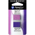 Daler Rowney Aquafine 2'li Ultramarine Pink-Ultramarine Violet Sulu Boya Tablet