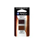 Daler Rowney Aquafine Sulu Boya Tablet 2Li Vandyke Brown-Raw Umber Çok Renkli