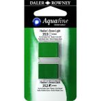Daler Rowney Aquafine Tablet Sulu Boya 2'li Blister Hooker's Green Light - Hooker's Green Dark