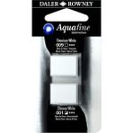 Daler Rowney Aquafine Titanium White Chinese White 2'li Sulu Boya Tablet