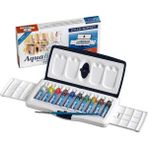 Daler Rowney Aquafine Tüp Sulu Boya Seti 10 Renk x 8 ml - Renkli