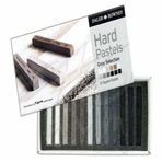 Daler Rowney Artists Hard 12'li Gri Tonlar Pastel Boya Seti