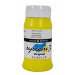 Daler Rowney Fluorescent Yellow 681 500 ml System 3 Akrilik Boya