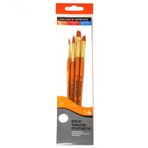 Daler Rowney Gold Taklon Short Handled 4 Pc Fırça Seti