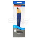 Daler Rowney Kod:401 Simply Natural Hair 4'lü Fırça Seti