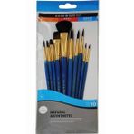 Daler Rowney Natural & Synthetic 10'lu Fırça Seti