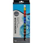 Daler Rowney Simply 12'li Sulu Boya Seti 12 ml Renkli Parçalarla Sanatçılar İçin